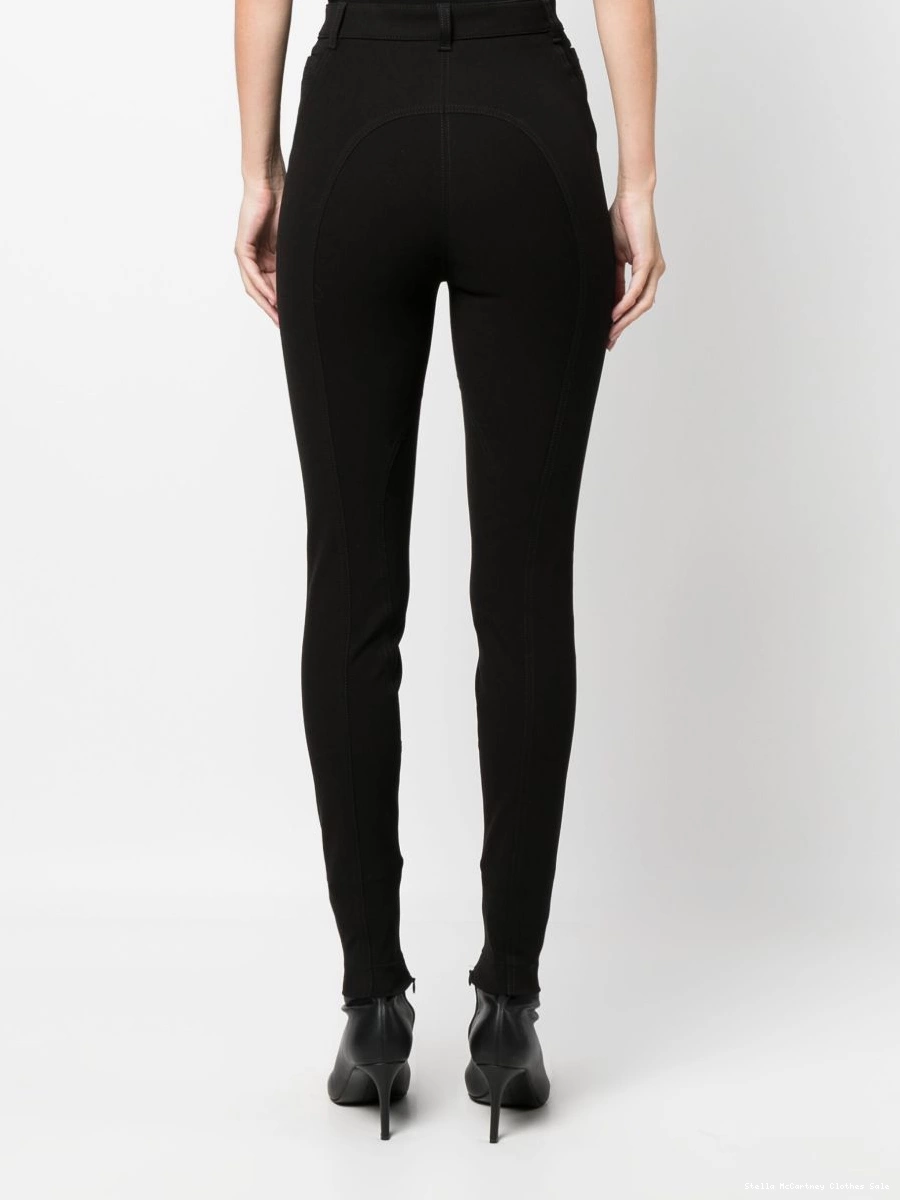 Cheap Stella Women skinny-cut panelled McCartney trousers 0701